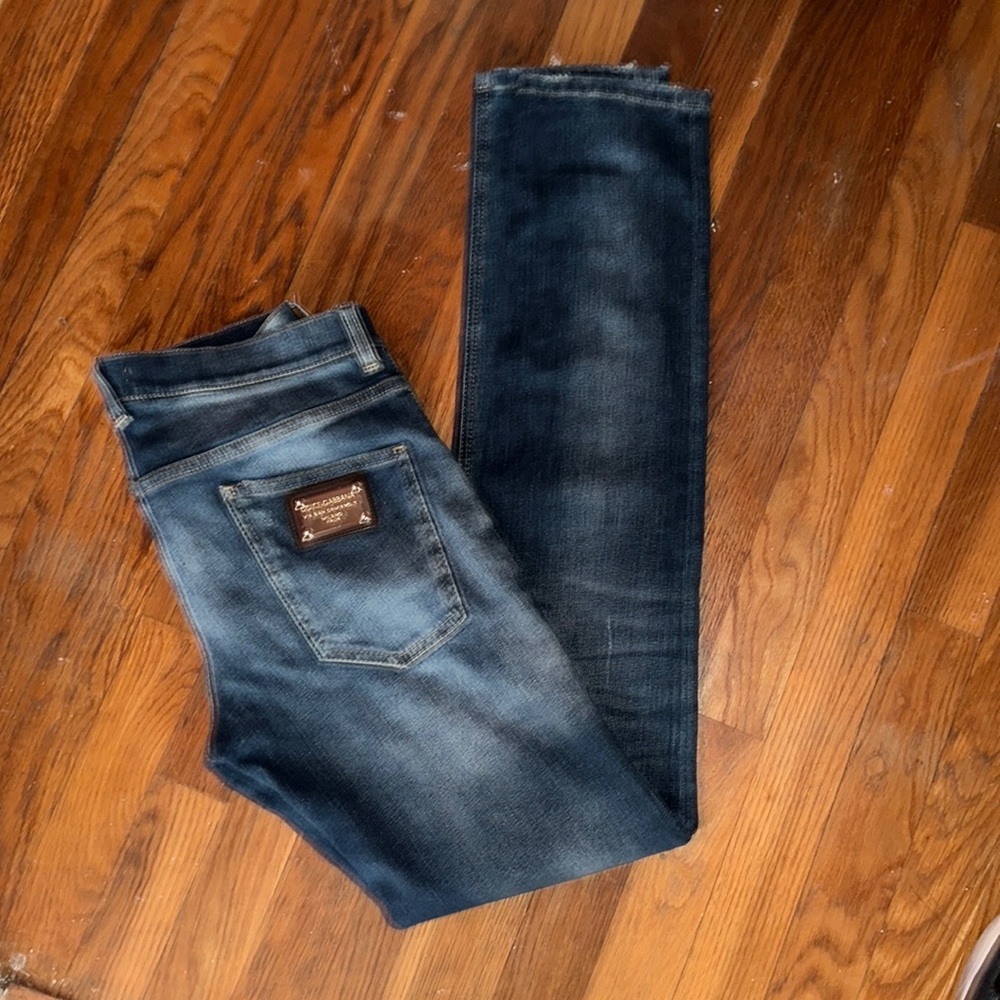 Dolce & Gabbana Straight Leg Jeans